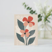 Carte Postale Scandinave Minimaliste #172 (Debout devant)