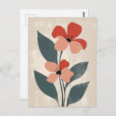 Carte Postale Scandinave Minimaliste #172 (Devant / Derrière)