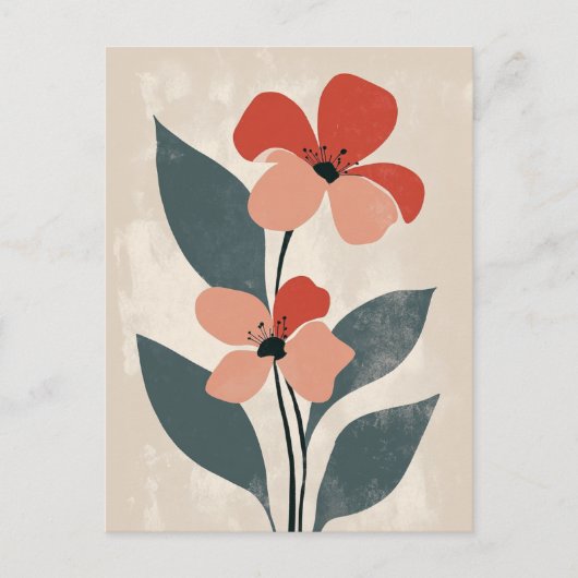 Carte Postale Scandinave Minimaliste #172 (Devant)