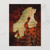 Carte postale Scandinavie (Devant)