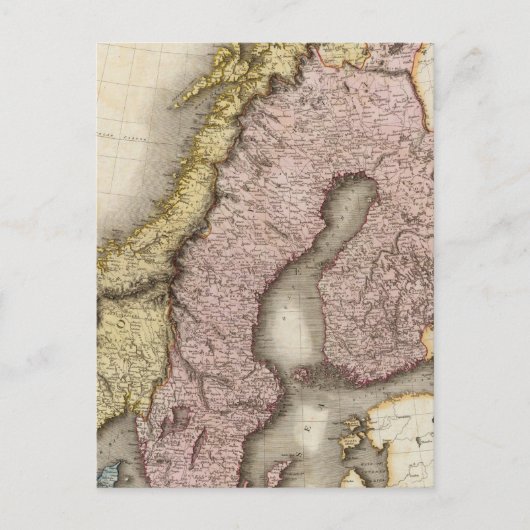 Carte Postale Scandinavie 2 (Devant)