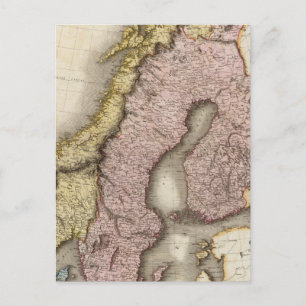 Carte Postale Scandinavie 2