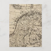 Carte Postale Scandinavie 4 (Devant)
