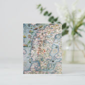 Carte Postale Scandinavie, détail de la Marina de Carta (Debout devant)