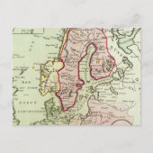 Carte Postale Scandinavie, Suède, Danemark (Devant)