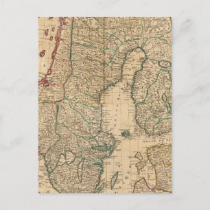 Carte Postale Scandinavie, Suède, Danemark 2