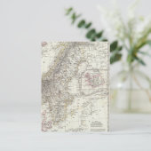 Carte Postale Scandinavie, Suède, Norvège (Debout devant)