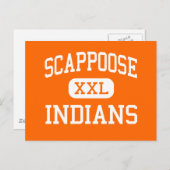 Carte Postale Scappoose - Indiens - Haut - Scappoose Oregon (Devant / Derrière)