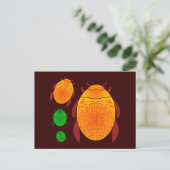 Carte Postale Scarab beetle (Debout devant)