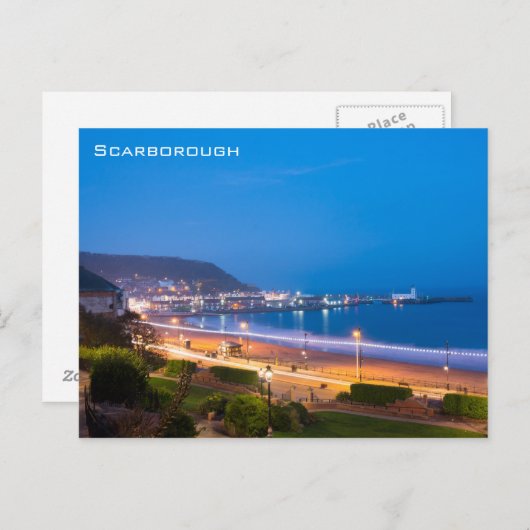Carte Postale Scarborough (Devant / Derrière)