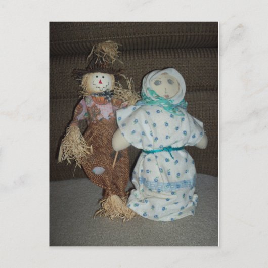 Carte Postale Scarecrow & Femme (Devant)