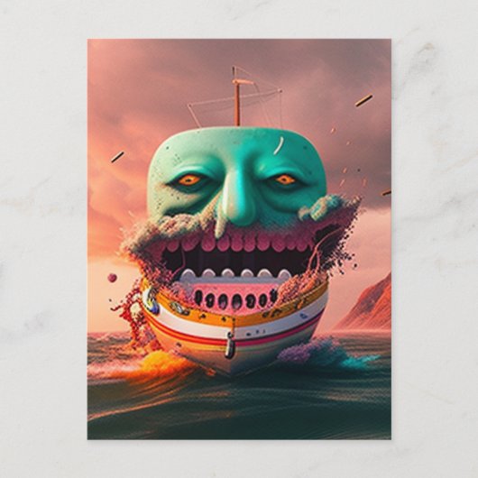 Carte Postale Scary (Devant)