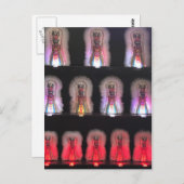 Carte Postale Scary Clowns Carnival Boardwalk Arcade Jeu Photo (Devant / Derrière)