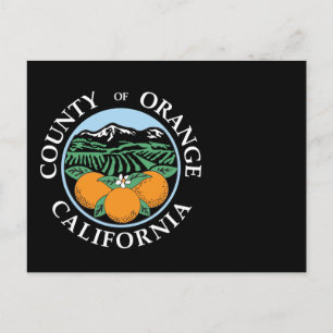 Carte Postale Sceau de comté d'Orange