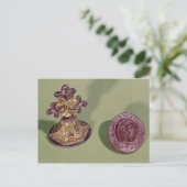 Carte Postale Sceau de Cosimo de Medici (Debout devant)