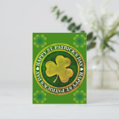 Carte Postale Sceau de la Saint Patrick (Debout devant)