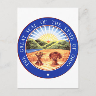 Carte Postale Sceau de l'État de l'Ohio