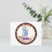 Carte Postale Sceau de l'État de Virginie (Debout devant)