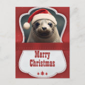 Carte Postale Sceau de Noël (Devant)