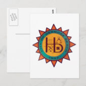 Carte Postale Sceau de plage d'Hermosa (Devant / Derrière)