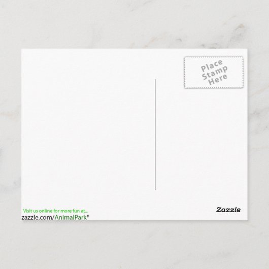 Carte Postale Sceau de ruban (Dos)