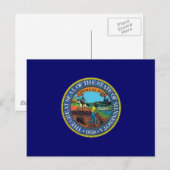 Carte Postale Sceau d'État du Minnesota (Devant / Derrière)