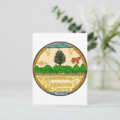 Carte Postale Sceau du Vermont (Debout devant)