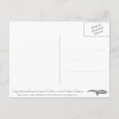 CARTE POSTALE - Sceau éléphant (Dos)