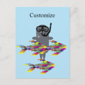 Carte Postale Sceau gris Thunder_Cove (Devant)