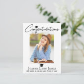 Carte Postale scénario de félicitations décontracté Photo de dip (Debout devant)