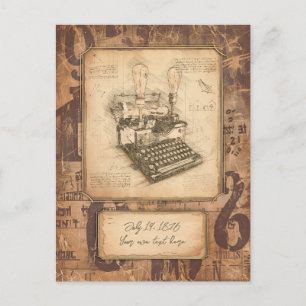 Carte Postale scénariste / scénariste Cadeau d'art Vintage