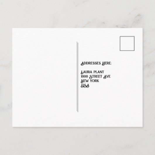 Carte postale Scène Arctique (Dos)