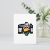 CARTE POSTALE SCÈNE AVEC ELLE (Debout devant)