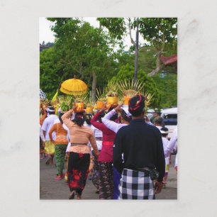 Carte Postale Scène Bali