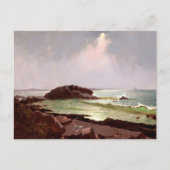 Carte Postale Scène côtière - American School (19e siècle) (Devant)