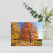 Carte Postale Scène d'automne (Debout devant)