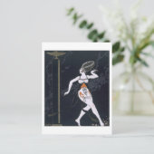 Carte Postale Scène de ballet avec Tamara Karsavina (1885-1978) (Debout devant)