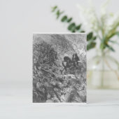 Carte Postale Scène de bataille, illustration de 'Orlando Furios (Debout devant)