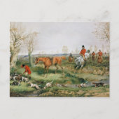 Carte Postale Scène de chasse (Devant)