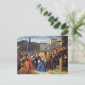 Carte Postale Scène de confrontation (Debout devant)