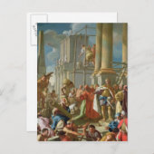 Carte Postale Scène de construction classique (Devant / Derrière)