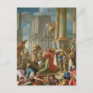 Carte Postale Scène de construction classique