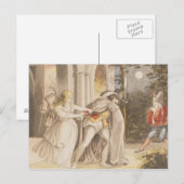 Carte Postale Scène de Don Juan (Devant / Derrière)