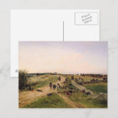 Carte Postale Scène de la guerre franco-prussienne (Devant / Derrière)