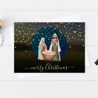 Scène de la Nativité, Marie, Joseph, bébé Jésus No