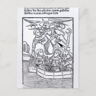 Carte Postale Scène de "La Navigation de St. Brendan"