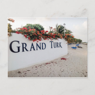 Carte Postale Scène De La Plage De Grand Turk