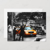 Carte Postale Scène de la rue New York (Devant / Derrière)