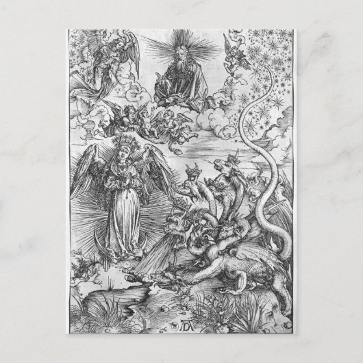 Carte Postale Scène de l'Apocalypse (Devant)
