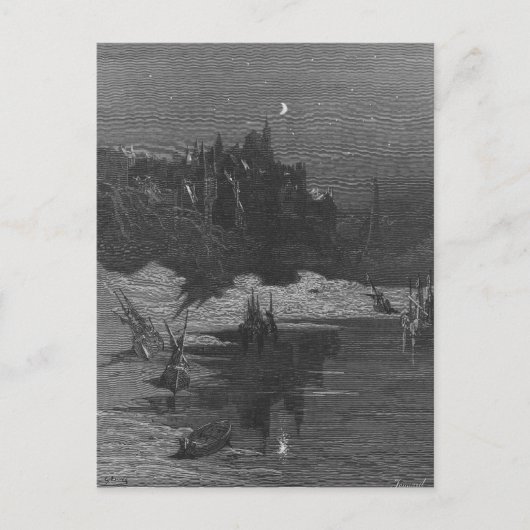 Carte Postale Scène de "Le Rime de l'Ancien Marinier" 4 (Devant)